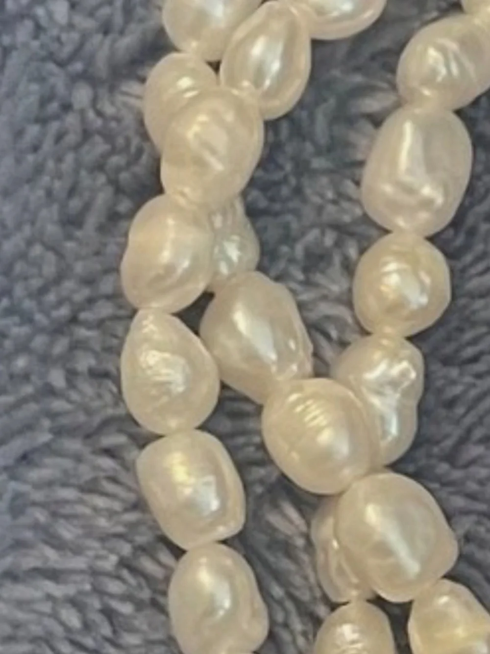J.Crew freshwater pearls 3 strands bracelet